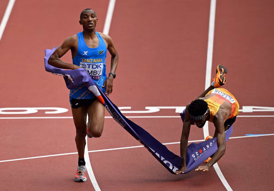 Tanzania’s Alphonce Simbu Wins Historic Marathon Gold
