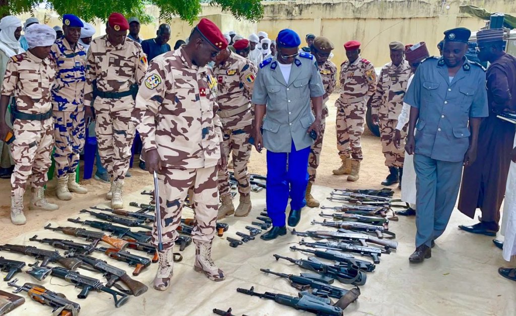 Chad Seizes Over 100 Illegal Firearms in Border Disarmament Drive