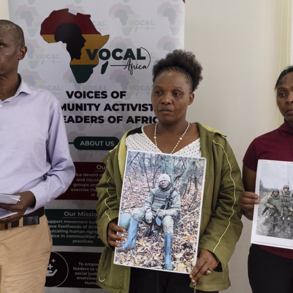 Kenyan Families Protest Over Sons Recruited to Fight for Russia in Ukraine