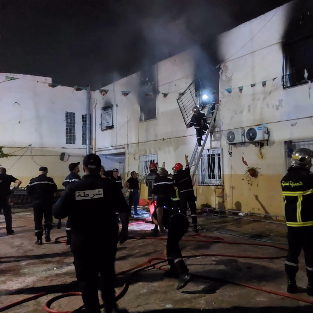 Algerian Prime Minister Visits Orphanage Fire Survivors as Death Toll Rises to 11