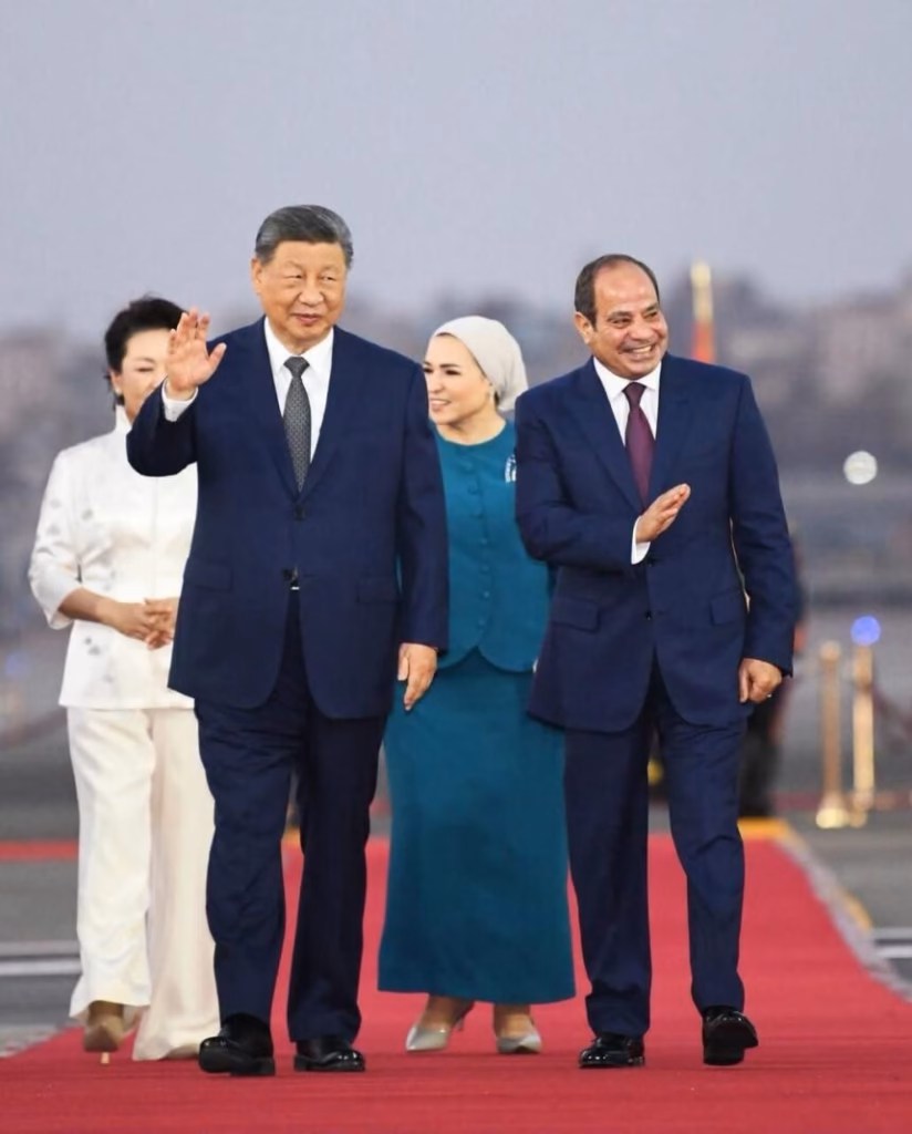 Xi Jinping Visits Egypt as China and Cairo Deepen Strategic Ties