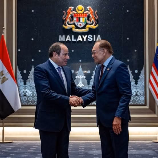 Egypt and Malaysia Strengthen Ties as Leaders Call for Middle East Peace